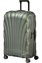 Load image into Gallery viewer, Samsonite C-Lite Metallic Green Spinner 81cm – Ultra-Light Large Suitcase with 4 Wheels