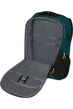 Load image into Gallery viewer, Dark Teal Blue Ecodiver Backpack M USB