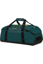 Load image into Gallery viewer, Dark Teal Blue Ecodiver Duffle Bag S