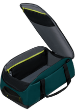 Load image into Gallery viewer, Dark Teal Blue Ecodiver Duffle Bag S