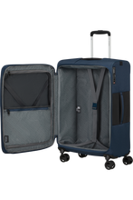 Load image into Gallery viewer, Samsonite Vaycay Spinner 66cm Medium Luggage (24”) – Navy Blue Expandable Suitcase
