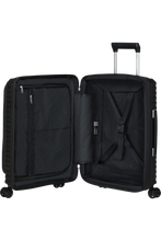 Load image into Gallery viewer, Upscape Black Spinner expandable (4 wheels) 55cm