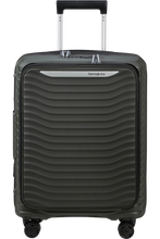 Load image into Gallery viewer, Samsonite Upscape Green Spinner 55cm – Expandable Cabin Luggage with 4 Wheels