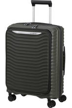 Load image into Gallery viewer, Samsonite Upscape Green Spinner 55cm – Expandable Cabin Luggage with 4 Wheels