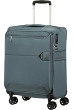 Load image into Gallery viewer, Dusty Blue Urbify Spinner expandable (4 wheels) 55cm