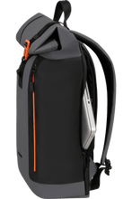 Load image into Gallery viewer, Graphite Gray Coatify Biz Rolltop Backpack 15.6"