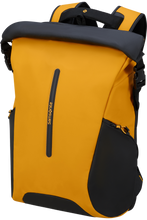 Load image into Gallery viewer, Ecodiver Rolltop Yellow Backpack L