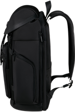 Load image into Gallery viewer, Relyon Black Backpack M 15.6" + Flap