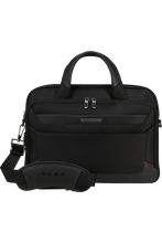 Load image into Gallery viewer, Black Pro-Dlx 6 Slim Briefcase 15.6"