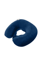 Load image into Gallery viewer, Samsonite Easy Inflatable Pillow – Midnight Blue Compact Travel Neck Pillow