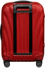 Load image into Gallery viewer, Samsonite C-Lite Spinner 55 cm (4 Wheels) – Chili Red Premium Cabin Hardside Luggage with USB Port
