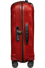 Load image into Gallery viewer, Samsonite C-Lite Spinner 55 cm (4 Wheels) – Chili Red Premium Cabin Hardside Luggage with USB Port