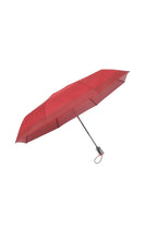 Load image into Gallery viewer, Samsonite Rain Pro 3-Section Auto Open/Close Umbrella – Red Print Windproof Compact Umbrella