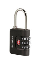 Load image into Gallery viewer, Samsonite Combilock Black Luggage Lock 3-Dial TSA