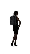 Load image into Gallery viewer, Samsonite Karissa Evo Underseater Backpack 15.6” Expandable – Black Cabin Travel Laptop Backpack