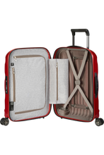 Load image into Gallery viewer, Samsonite C-Lite Spinner 55 cm (4 Wheels) – Chili Red Premium Cabin Hardside Luggage with USB Port