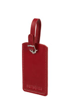 Load image into Gallery viewer, Samsonite Rectangle Luggage Tag Set of 2 – Red Travel Bag Tags with ID Window