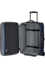 Load image into Gallery viewer, Blue Ecodiver Duffle With Wheels 55Cm