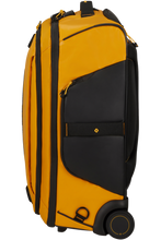 Load image into Gallery viewer, Yellow Ecodiver Duffle With Wheels 55Cm Backpack