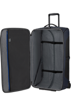Load image into Gallery viewer, Dark Blue Ecodiver Duffle With Wheels 79 Cm