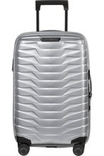 Load image into Gallery viewer, Samsonite- Silver Proxis Slim Spinner expandable (4 wheels) 55cm
