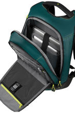 Load image into Gallery viewer, Dark Teal Blue Ecodiver Backpack L
