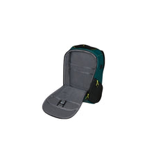 Load image into Gallery viewer, Dark Teal Blue Ecodiver Backpack M USB
