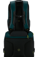 Load image into Gallery viewer, Dark Teal Blue Ecodiver Backpack M USB
