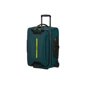 Dark Teal Blue Ecodiver Duffle with wheels / Backpack 55cm