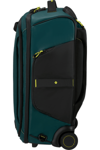 Dark Teal Blue Ecodiver Duffle with wheels / Backpack 55cm