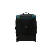 Load image into Gallery viewer, Dark Teal Blue Ecodiver Duffle with wheels / Backpack 55cm
