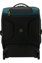 Load image into Gallery viewer, Dark Teal Blue Ecodiver Duffle with wheels / Backpack 55cm
