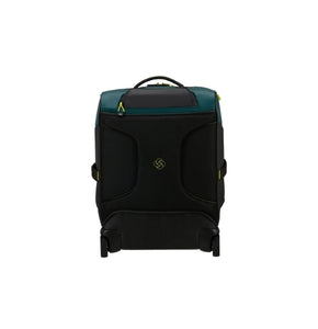 Dark Teal Blue Ecodiver Duffle with wheels / Backpack 55cm