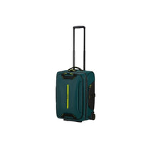 Load image into Gallery viewer, Dark Teal Blue Ecodiver Duffle with wheels / Backpack 55cm
