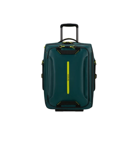 Dark Teal Blue Ecodiver Duffle with wheels / Backpack 55cm