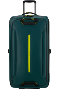 Dark Teal Blue Ecodiver Duffle With Wheels 79 Cm