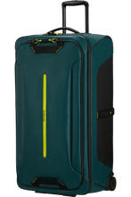 Load image into Gallery viewer, Dark Teal Blue Ecodiver Duffle With Wheels 79 Cm
