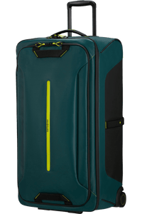 Dark Teal Blue Ecodiver Duffle With Wheels 79 Cm