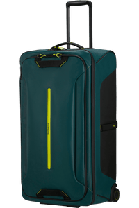Dark Teal Blue Ecodiver Duffle With Wheels 79 Cm