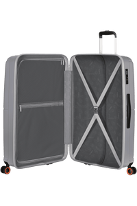 Silver Geopop Luggage Set - 55cm & 77cm