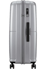 Load image into Gallery viewer, Silver Geopop Luggage Set - 55cm &amp; 77cm
