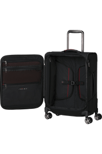 Black - Pro-Dlx 6 Non-Expandable (4 Wheels) 55 Cm