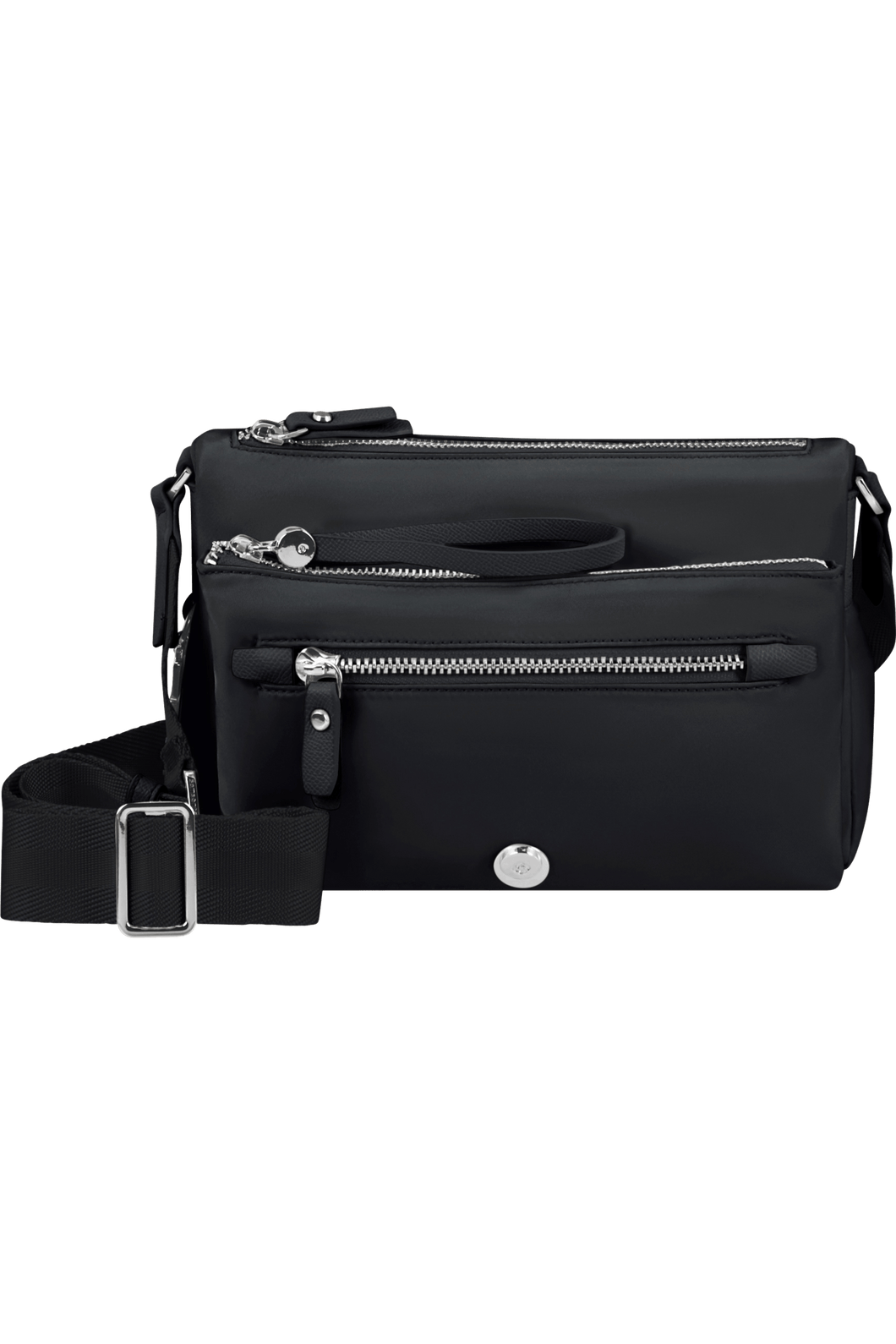 Black KARISSA Evo Shoulder Bag + Detachable Pouch
