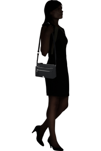 Black KARISSA Evo Shoulder Bag + Detachable Pouch