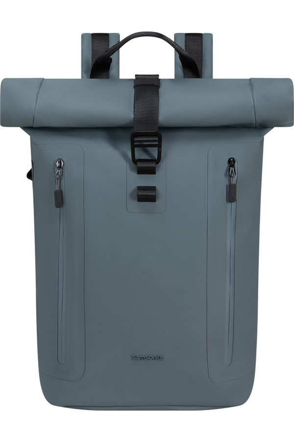 Dusty Blue Coatify Biz Rolltop Backpack 15.6"