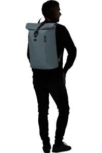 Dusty Blue Coatify Biz Rolltop Backpack 15.6"