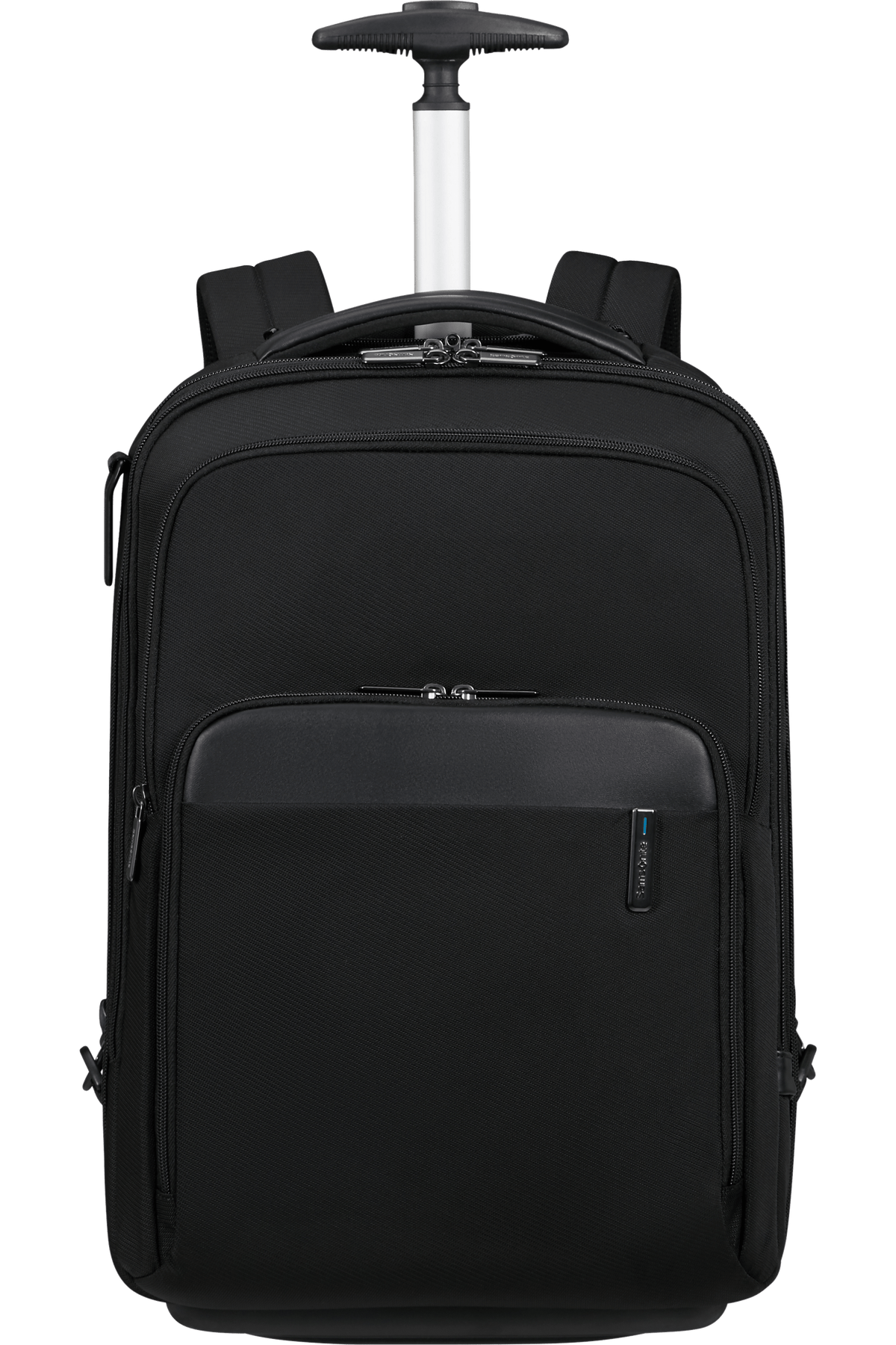 Black Evosight Wheeled Laptop Backpack 17.3