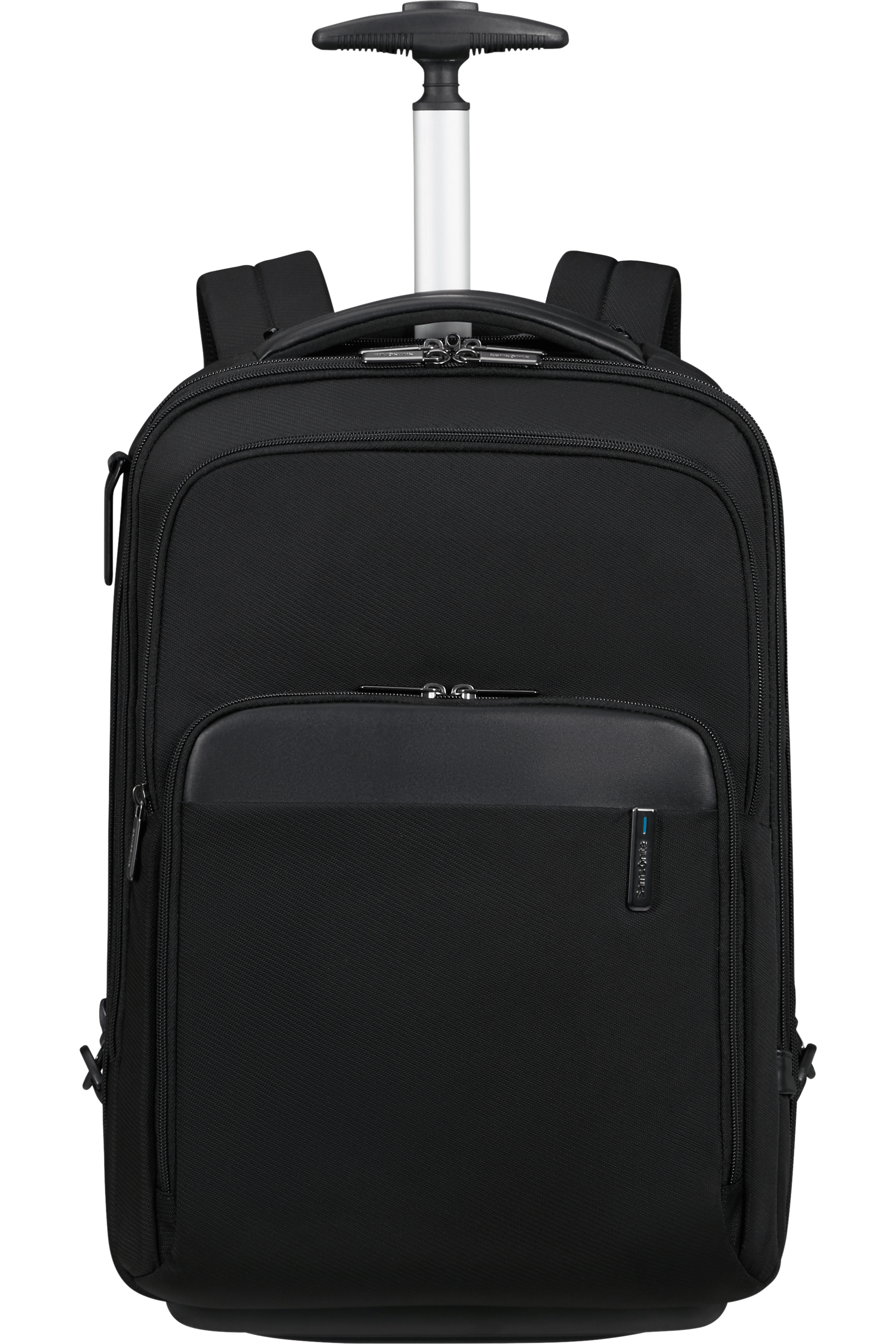 YA−MAN EP-17SB Black Evosight Wheeled Laptop Backpack 17.3