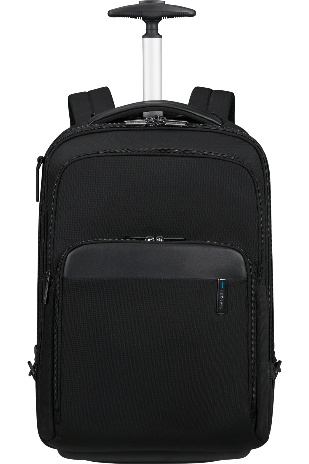 Black Evosight Wheeled Laptop Backpack 17.3