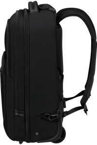 Black Evosight Wheeled Laptop Backpack 17.3"